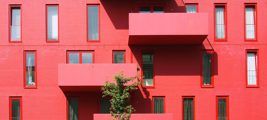 Hypotheek Flat Rood Balkons