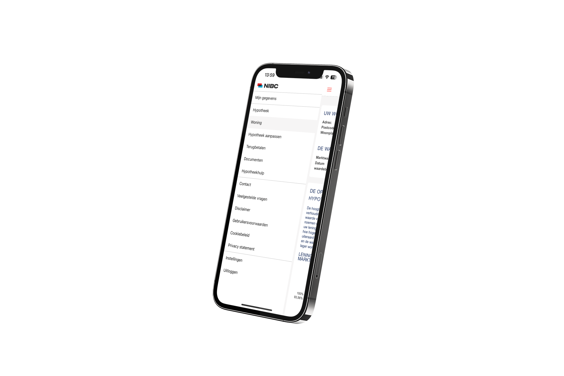 Mockup Iphone Left Navigation