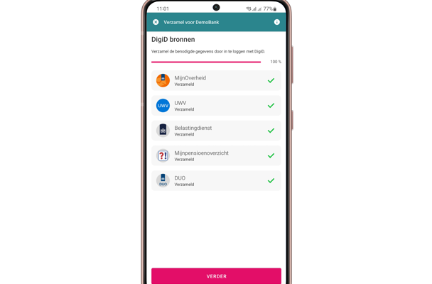 Ockto App 5 Overheidsbronnen